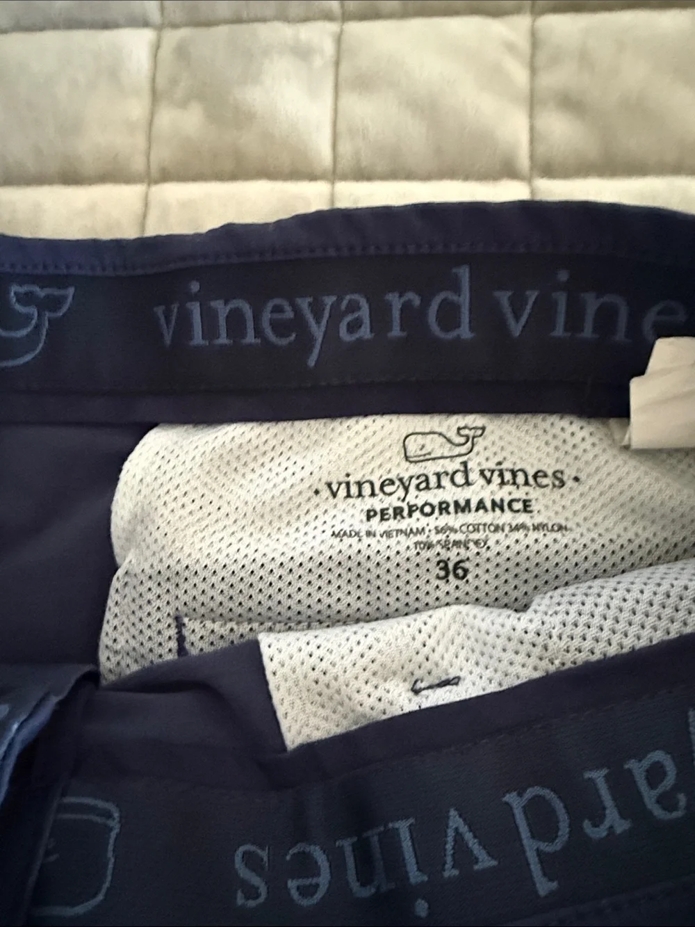 Vineyard Vines Men’s Classic Navy Flat-Front Men's Shorts